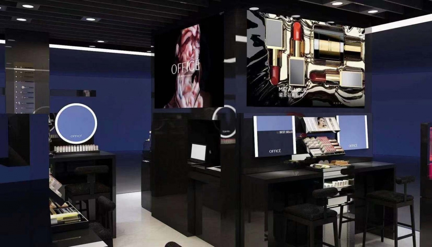 大洋百貨OFFICE歐菲姿彩妝柜臺(tái)