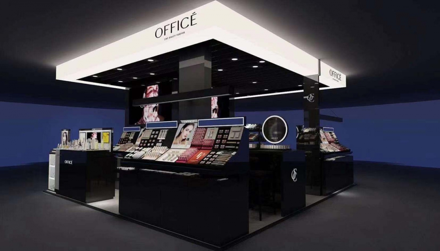 大洋百貨OFFICE歐菲姿彩妝柜臺(tái)